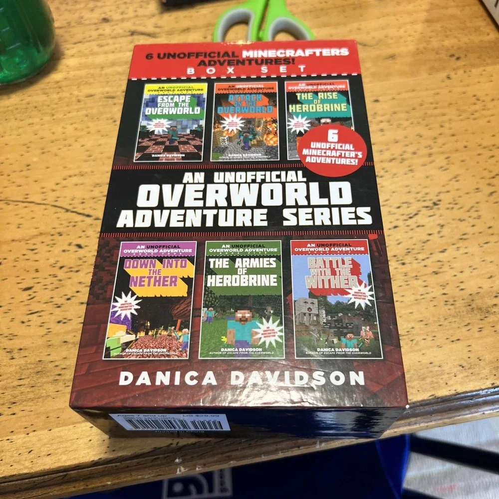 Great‎ Adventure Stories for Minecrafters - 6 Books Box Set Series in Box